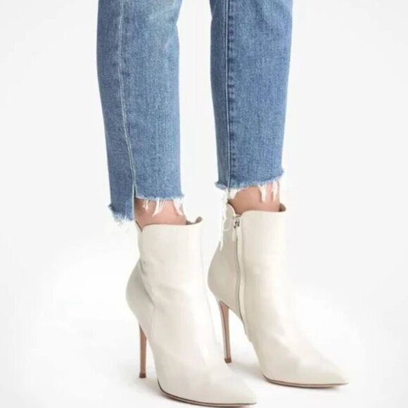 Mother The Looker Ankle Step Fray Exposed Secret Sister Jeans Size 23 - Picture 4 of 12